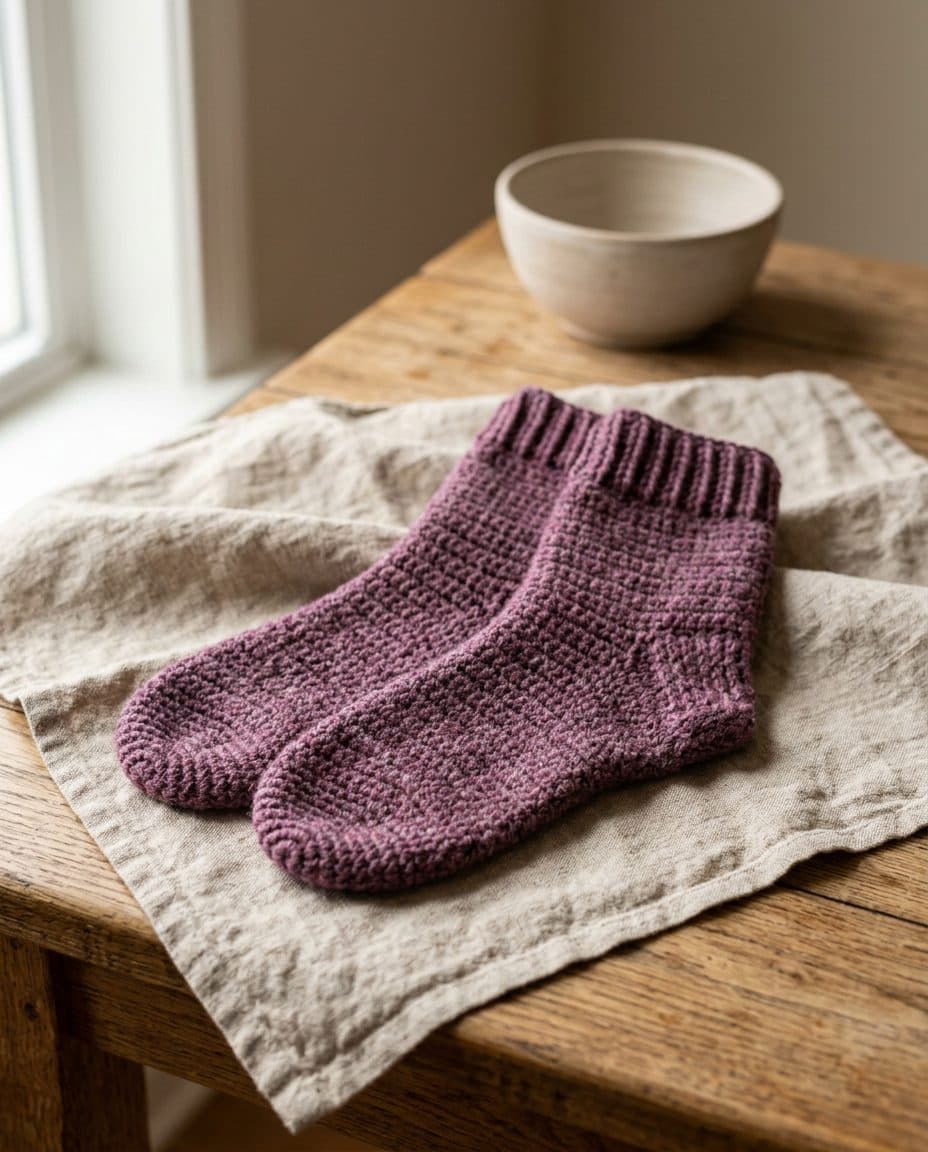Alpine Meadow Socks, preview render