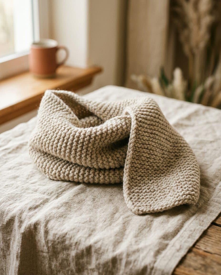 Everyday Garter Cowl, preview render