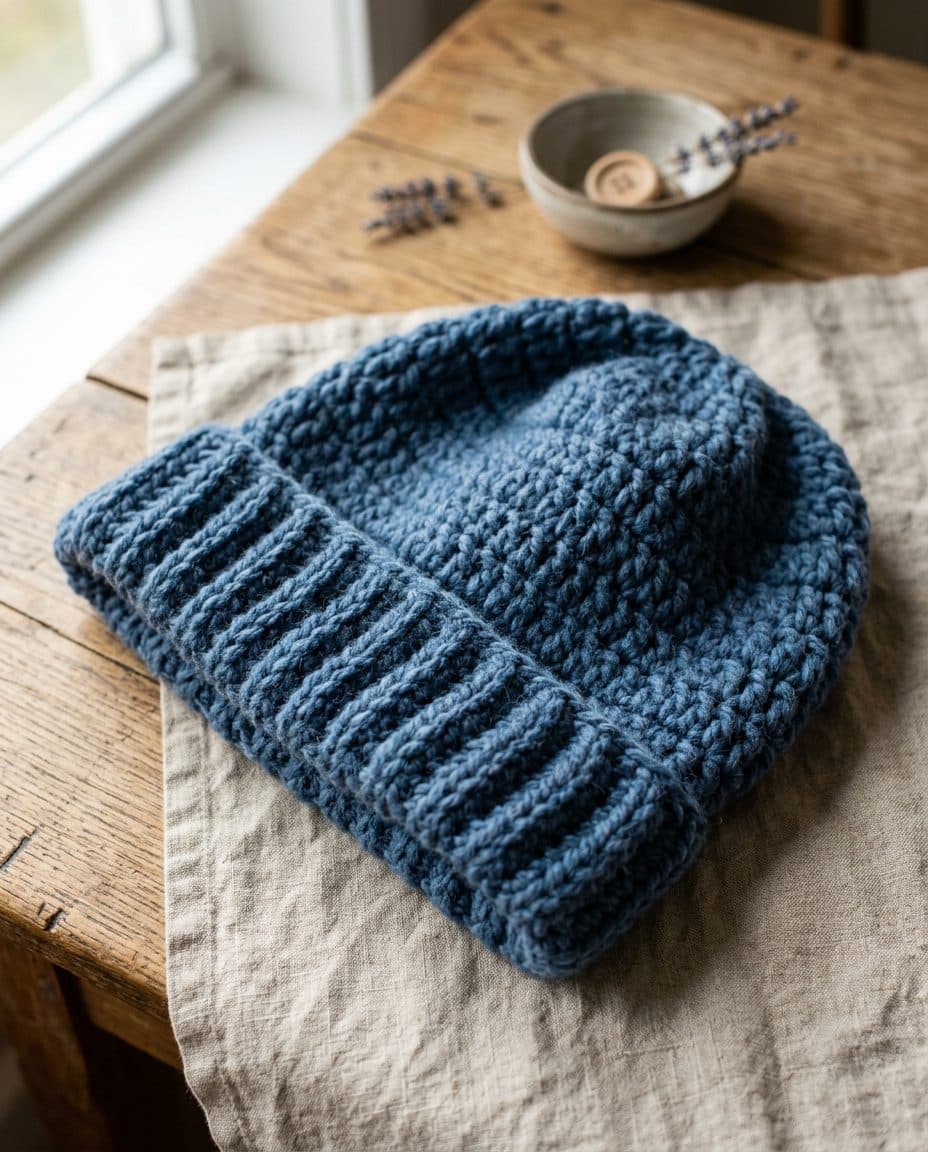 Half Double Slouch Hat, preview render